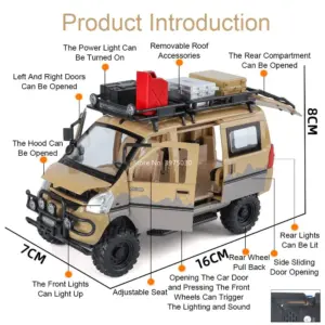 1:24 WULING RongGuang Off-Road Van Model 10 Sc4a722c6599942d8b13b63c8580cc394j