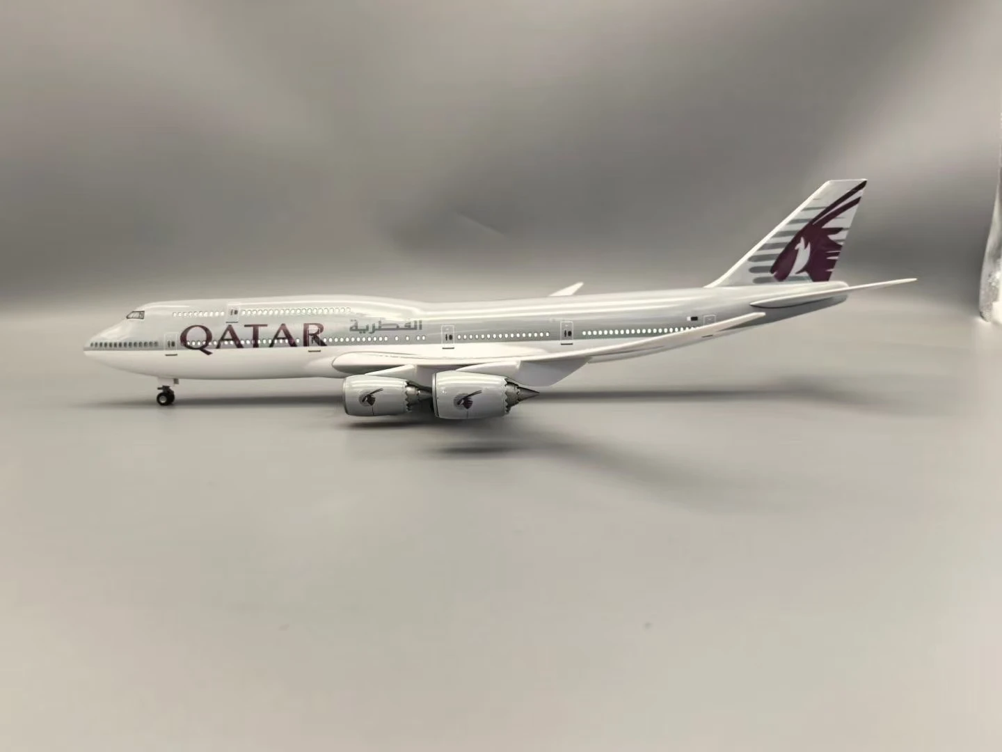 Qatar Airways Boeing 747-8 Model 1/150 Scale 6 Qatar Airways Boeing 747-8 Model 1/150 Scale - Image 6