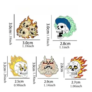 Gothic Skeleton Flame Skull Brooch in Six Colors 11 Sc4af9bdbf1eb41fca9ab066371ece9a9R