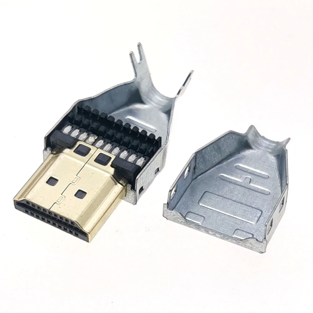 HDMI DIY Connector Kit with 20-Pin Gold-Plated Connectors 3 HDMI DIY Connector Kit with 20-Pin Gold-Plated Connectors - Image 3