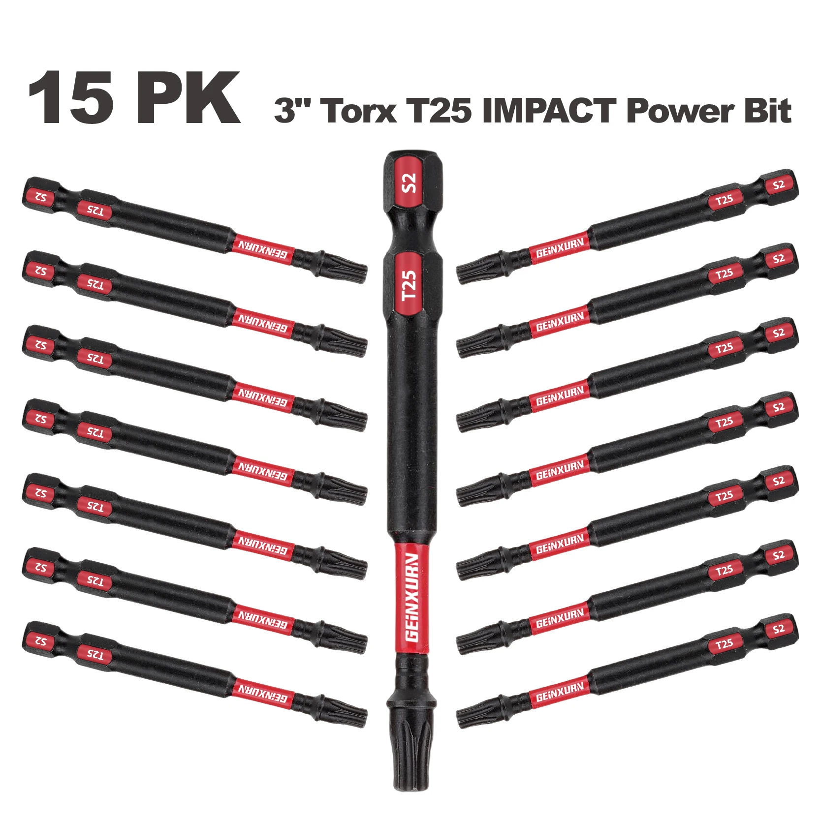 High-Impact T25 Torx Screwdriver Bit Set 7 High-Impact T25 Torx Screwdriver Bit Set - Image 7