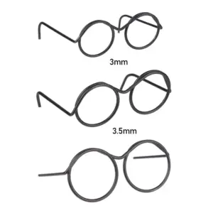 Retro Doll Glasses Set of 5 in Alloy Black 15 Sc4dee1b076eb4f4eb6368d230521bd55T