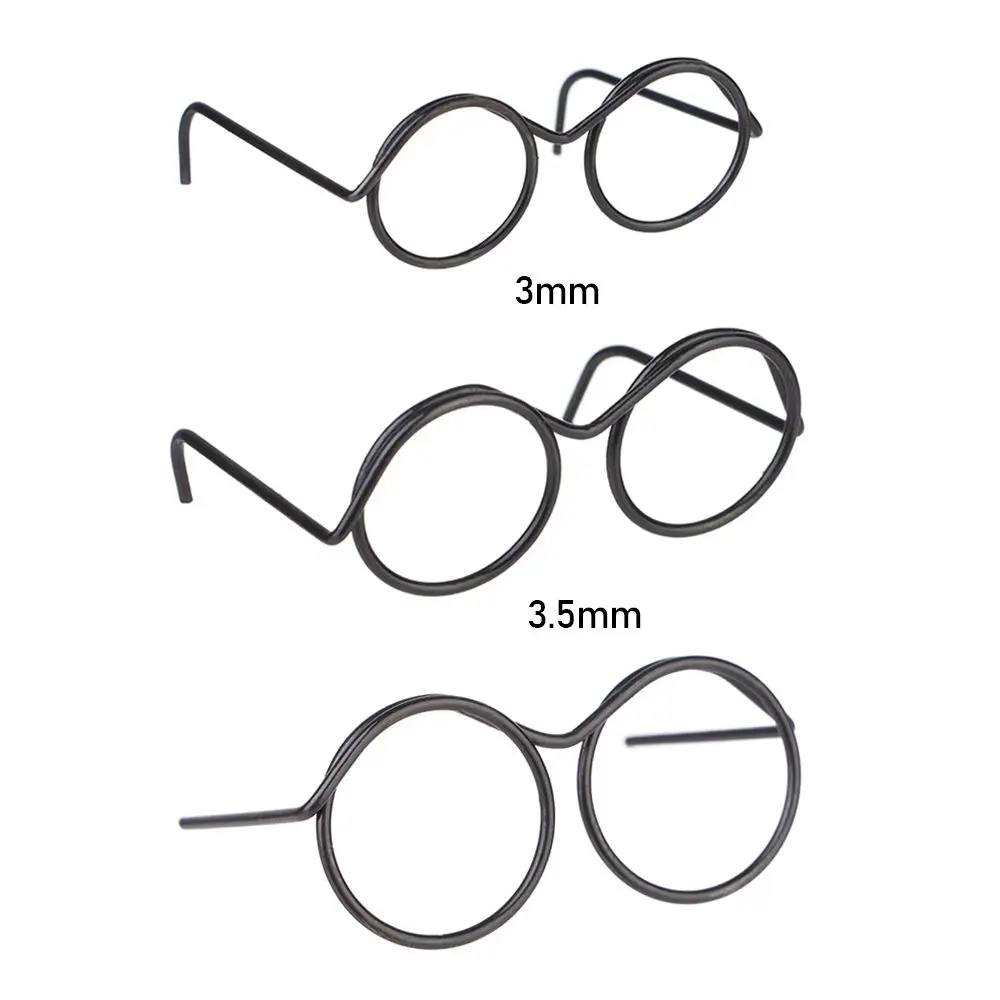 Retro Doll Glasses Set of 5 in Alloy Black 6 Retro Doll Glasses Set of 5 in Alloy Black - Image 6