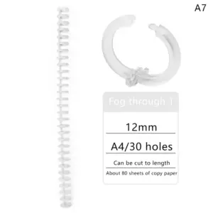 Vibrant Plastic Loose-Leaf Binding Rings Set 15 Sc4e8e8346df34ff8a3f789a0c318dcaa1