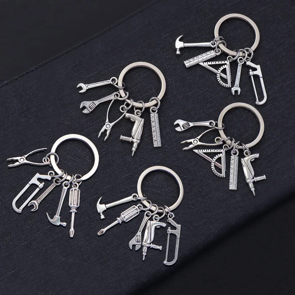 Mini Tools Keychain in Silver with 9 Colors 2 Mini Tools Keychain in Silver with 9 Colors - Image 2