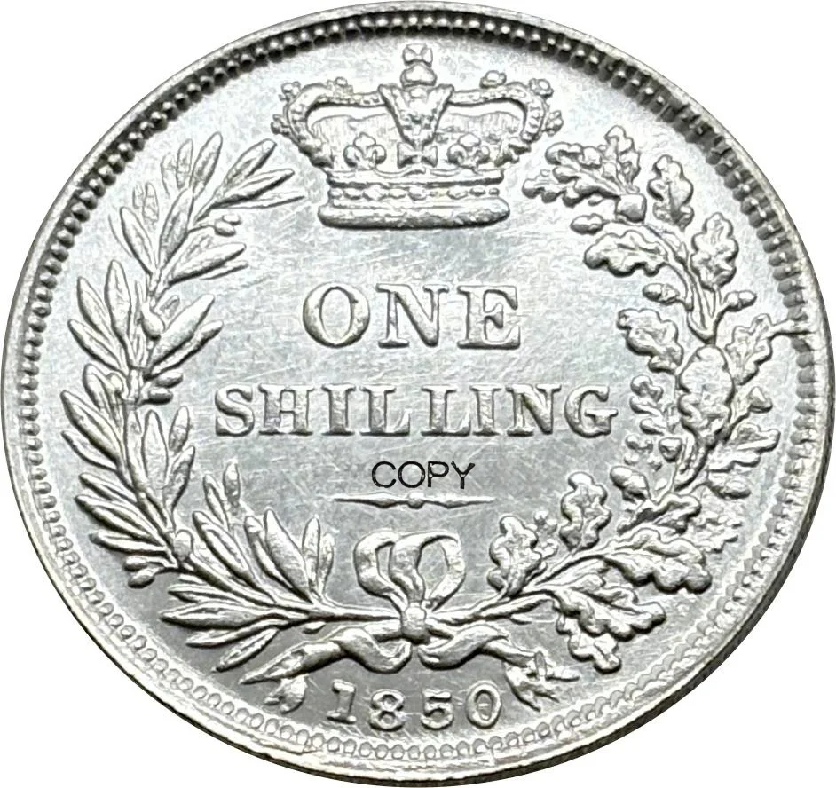 Vintage Queen Victoria Coin Replica 25mm 6 Vintage Queen Victoria Coin Replica 25mm - Image 6