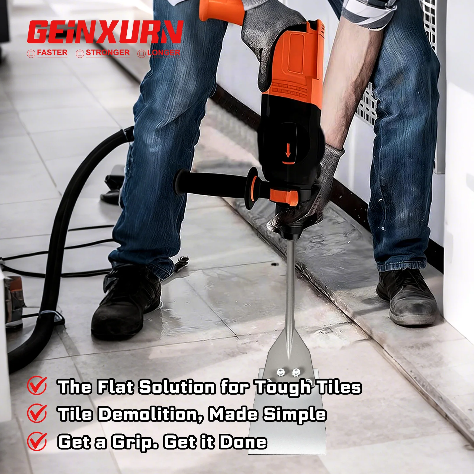 7.9-Inch SDS-Max Floor Scraper Chisel 5 7.9-Inch SDS-Max Floor Scraper Chisel - Image 5