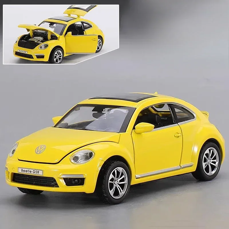 Yellow Diecast Beetle GSR Model with Functionality 9 Yellow Diecast Beetle GSR Model with Functionality - Image 9