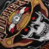 Punk Skull Cloth Patch with 3D Effect