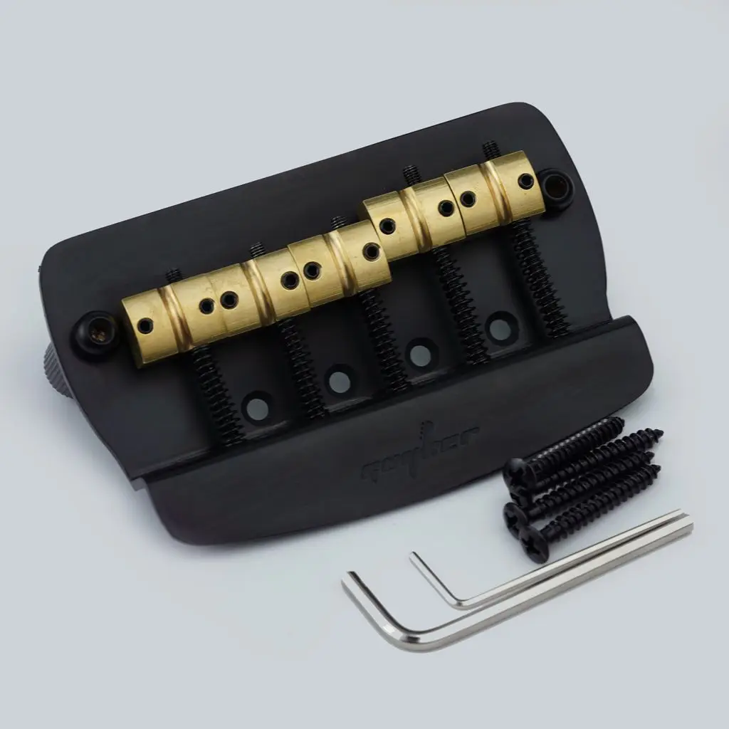 Is Fixed Bass Bridge GB1007/GB1028 for 4/5-String Bass 5 Is Fixed Bass Bridge GB1007/GB1028 for 4/5-String Bass - Image 5