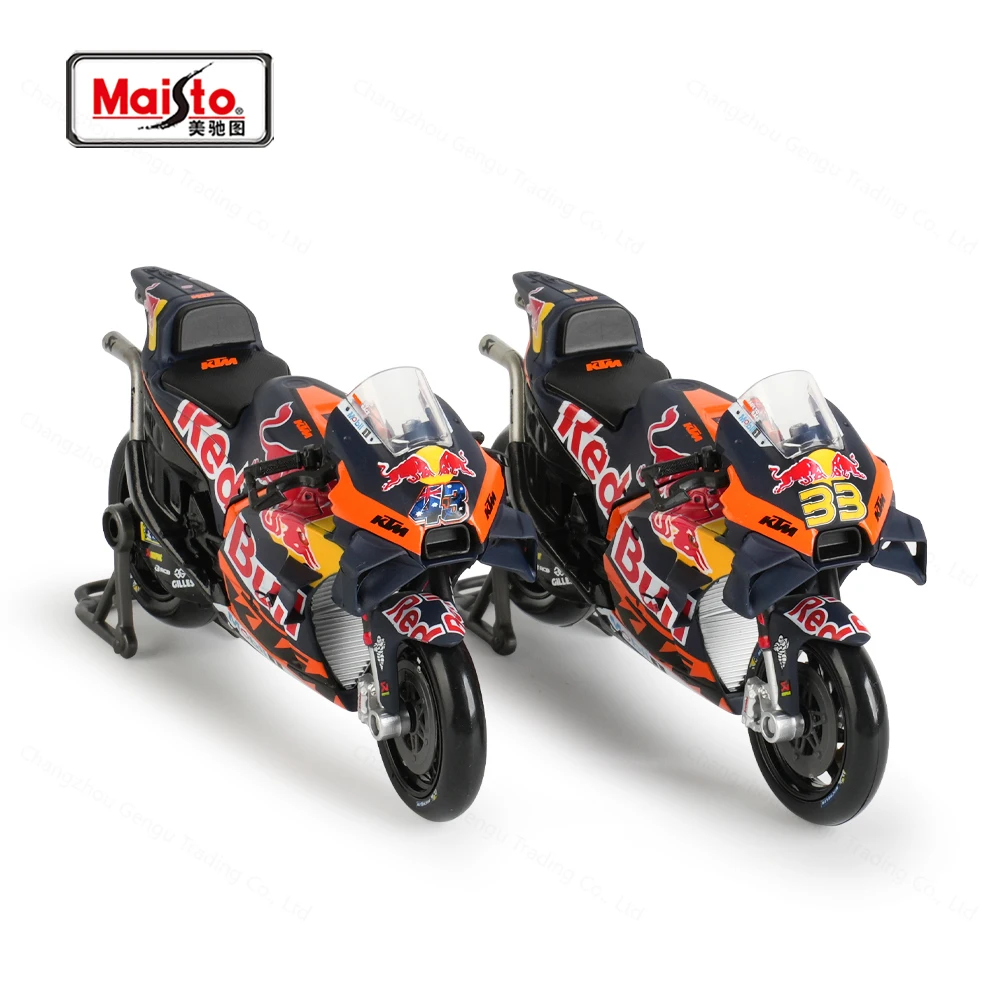 2023 Red Bull KTM Motorcycle Model 1:18 Scale 6 2023 Red Bull KTM Motorcycle Model 1:18 Scale - Image 6