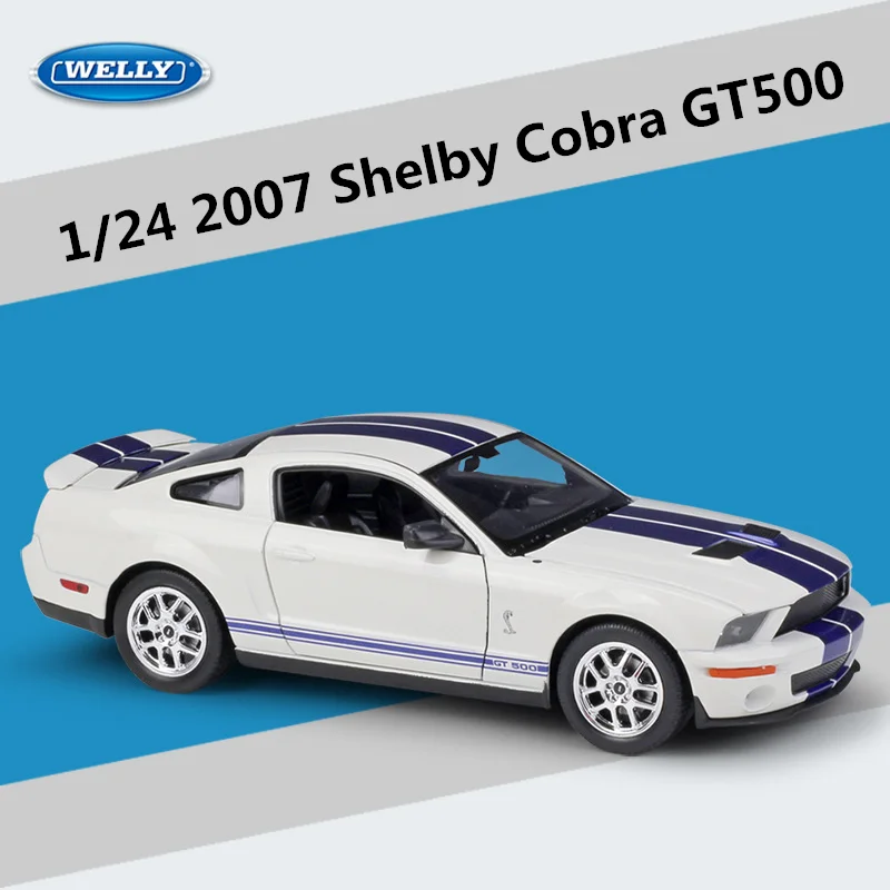 2007 Ford Mustang Shelby GT500 Diecast Model 10 2007 Ford Mustang Shelby GT500 Diecast Model - Image 10