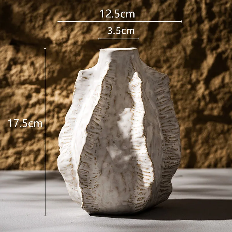 European Ceramic Vase with Organic Texture 5 European Ceramic Vase with Organic Texture - Image 5