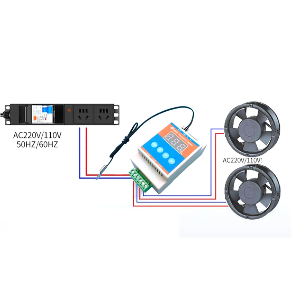 AC Voltage Temperature Controller 110V-220V 1000W 3 AC Voltage Temperature Controller 110V-220V 1000W - Image 3