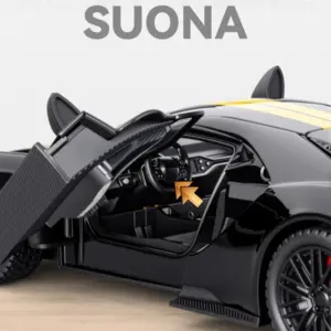 Vibrant Yellow Ford GT 1:24 Diecast Model 13 Sc5e37f6b1e0c4f2cb8835bd2c2de75eau