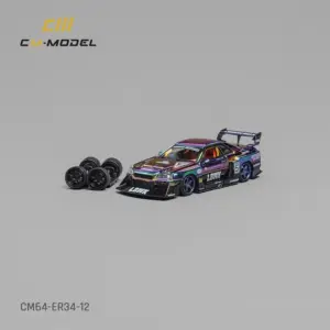 Nissan GTR35 RR Super Silhouette ER34 1:64 Diecast 9 Sc5f71e98b13643df8a7fdc229a7a8c11H 1