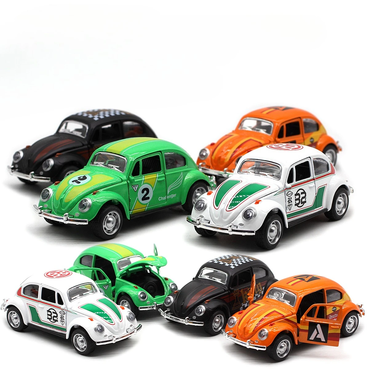 1:32 Classic Volkswagen Beetle Diecast Model 2 1:32 Classic Volkswagen Beetle Diecast Model - Image 2