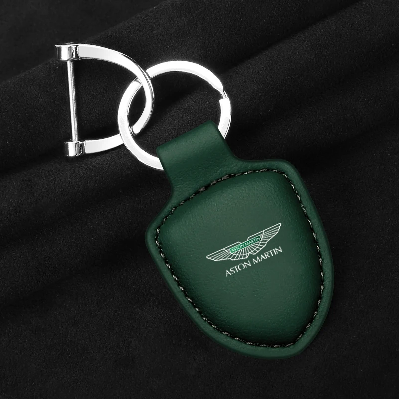 Aston Martin Leather Keychain in 5 Colors 5 Aston Martin Leather Keychain in 5 Colors - Image 5