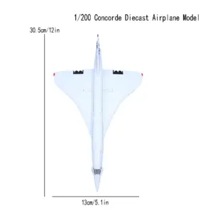 Concorde Air France 1/200 Die-Cast Model 7 Sc63ce8ab1a61498985886012035f4bf8k