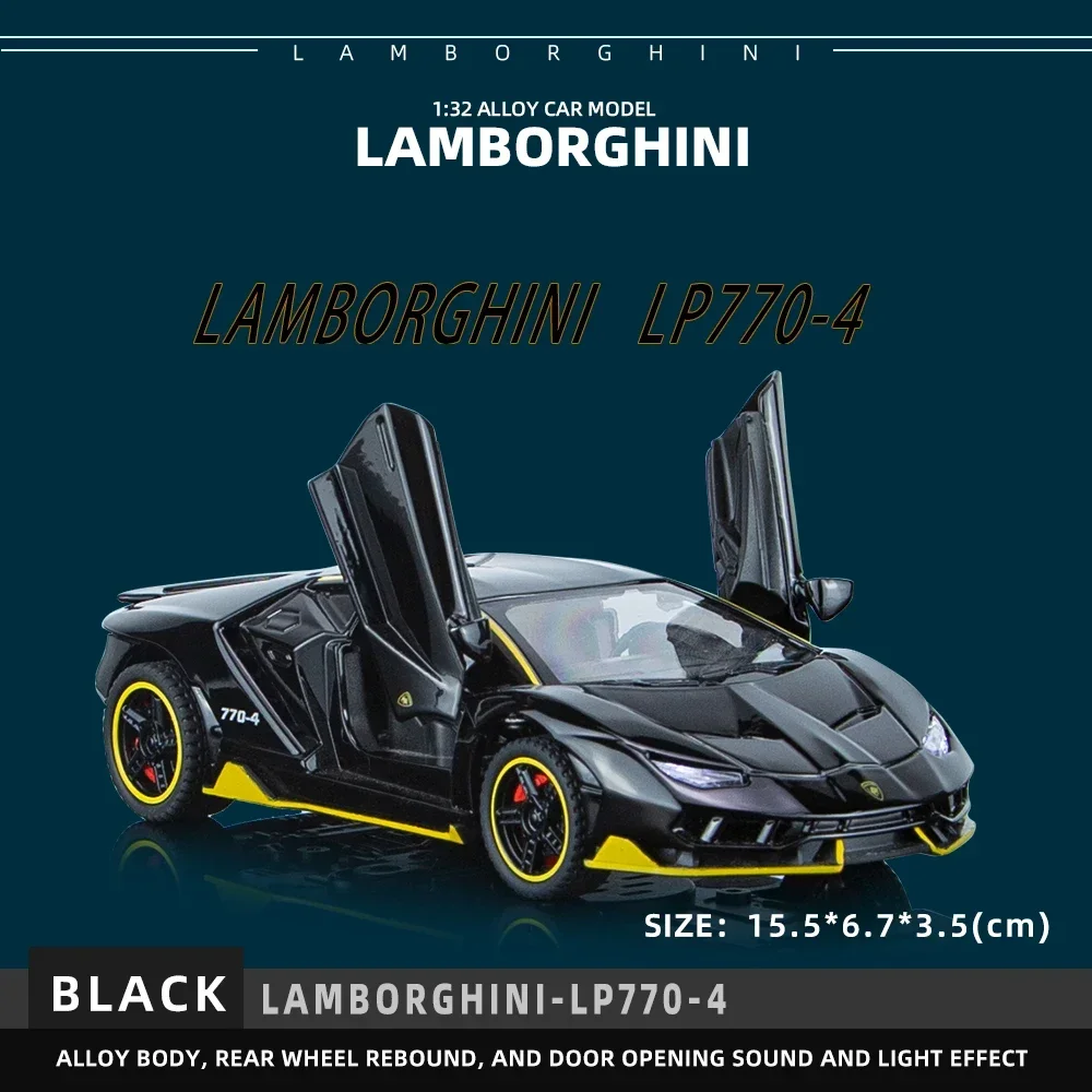 1:32 Lamborghini LP770 Alloy Model 5 1:32 Lamborghini LP770 Alloy Model - Image 5