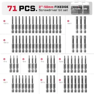 Fixedge 71PCS TORX Screwdriver Set 13 Sc68420695ccc44a1a680d75273b6ca7cm