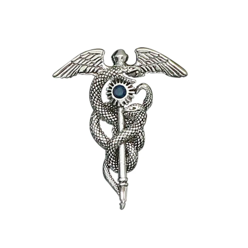 Vintage Snake Brooch with Wings 9 Vintage Snake Brooch with Wings - Image 9