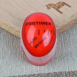 Red Egg-Shaped Kitchen Timer for Perfect Boiling 10 Sc6c0b4ed5a2d420b8534a8cb8cd8661dM