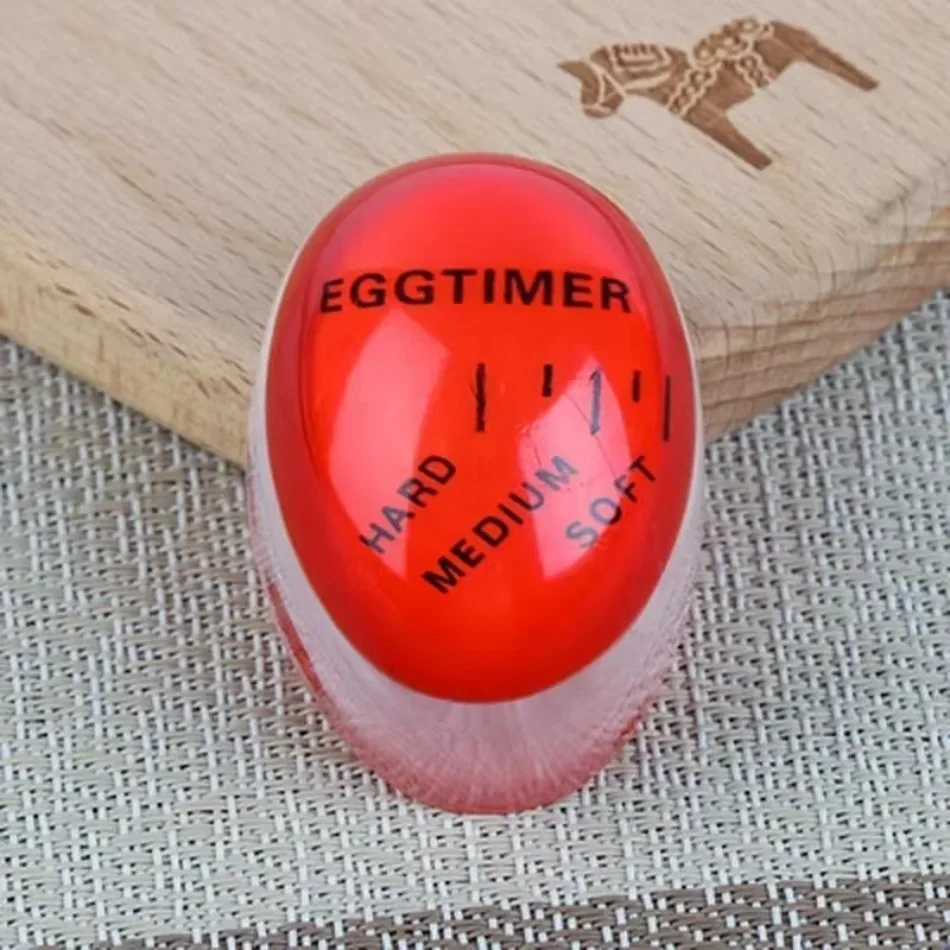 Red Egg-Shaped Kitchen Timer for Perfect Boiling 5 Red Egg-Shaped Kitchen Timer for Perfect Boiling - Image 5