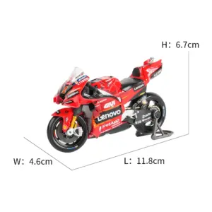 2023 Ducati Lenovo Motorcycle Model 1:18 Scale 8 Sc6c31b4363ee4b3fa6dfe03250ff5254R