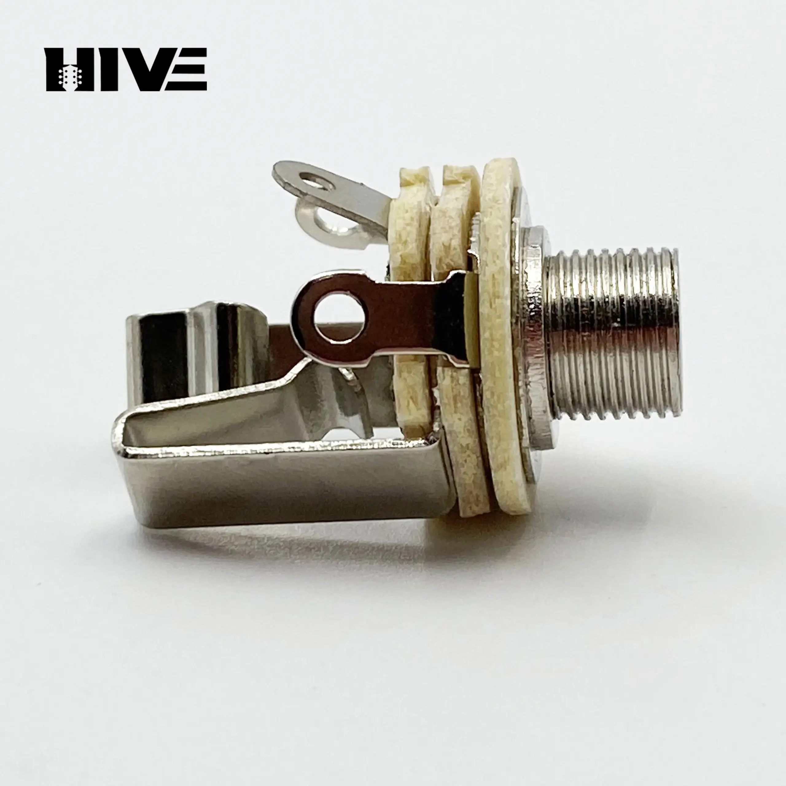 Dual-Channel Silver Guitar Output Jack 3 Dual-Channel Silver Guitar Output Jack - Image 3