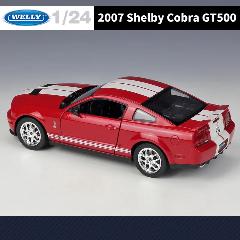 2007 Ford Mustang Shelby GT500 Diecast Model 6 2007 Ford Mustang Shelby GT500 Diecast Model - Image 6