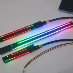 RGB Music Spectrum Indicator - 128 LEDs 10 Sc6ea97c9798c429bb9361e077ae7730fU