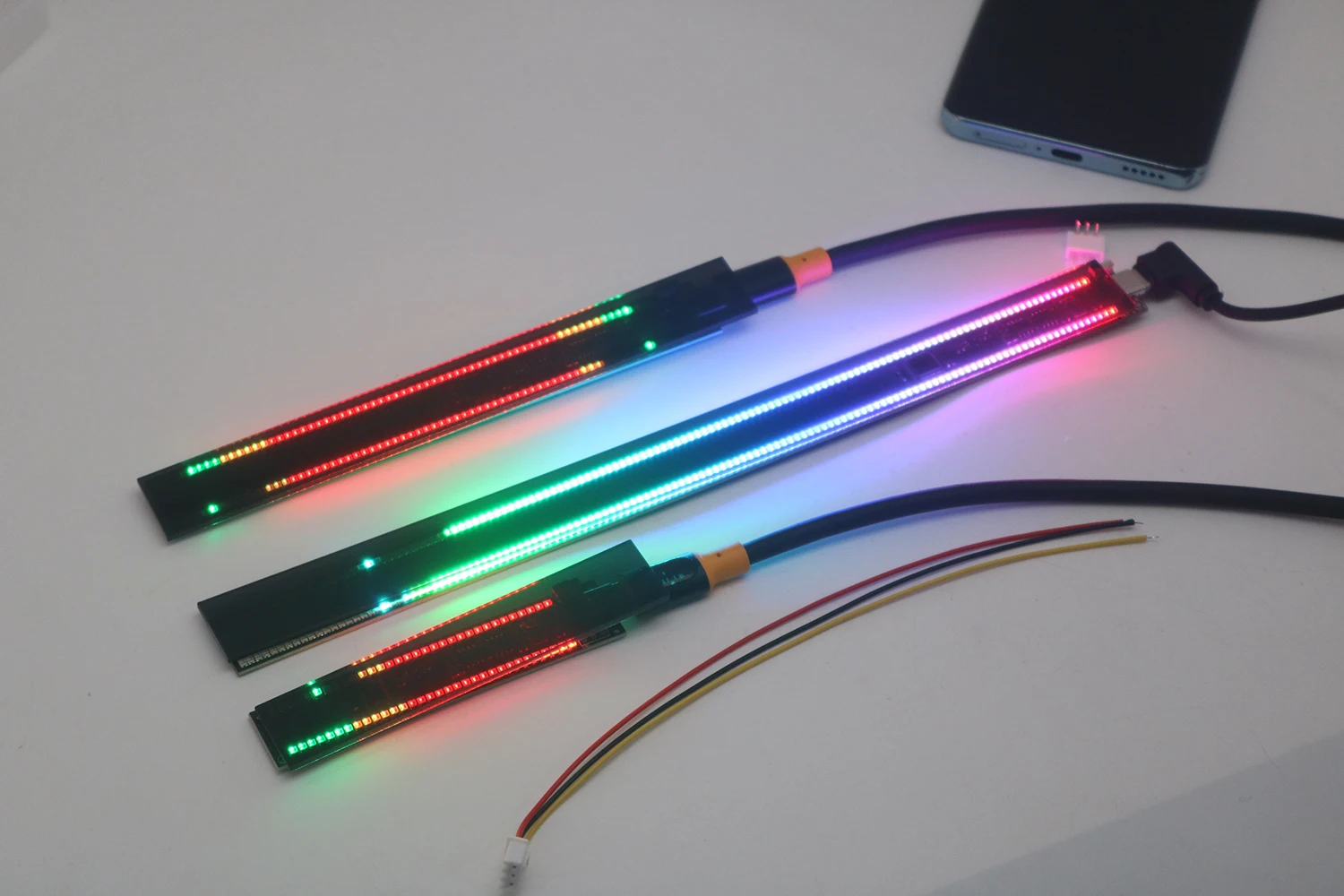 RGB Music Spectrum Indicator - 128 LEDs 2 RGB Music Spectrum Indicator - 128 LEDs - Image 2