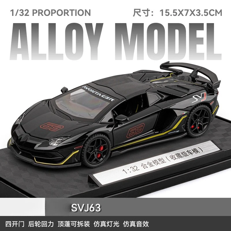 1:32 Green Alloy Supercar Model 9 1:32 Green Alloy Supercar Model - Image 9