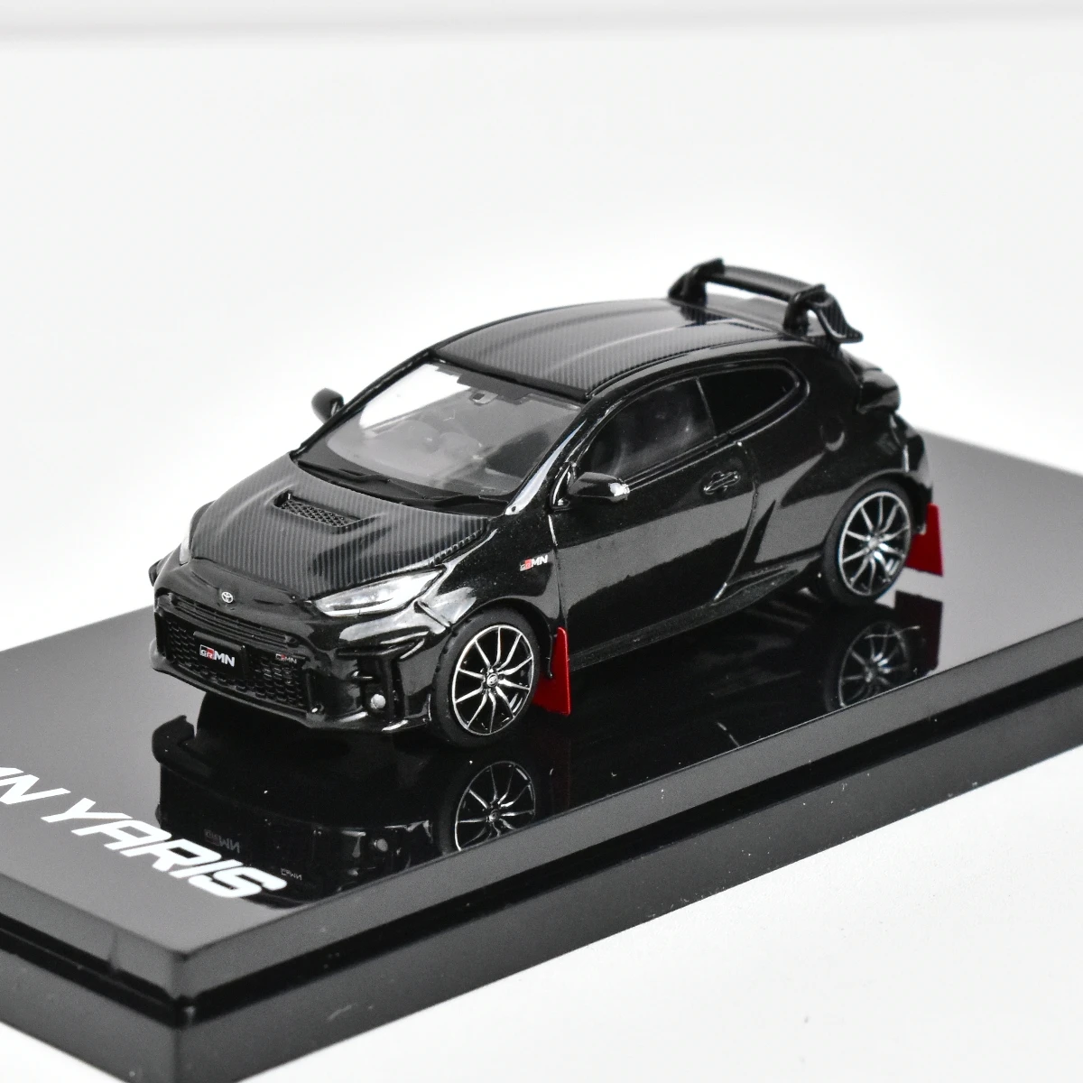 Toyota GR Yaris 1:64 Diecast Model Black & Red Graphics 7 Toyota GR Yaris 1:64 Diecast Model Black & Red Graphics - Image 7