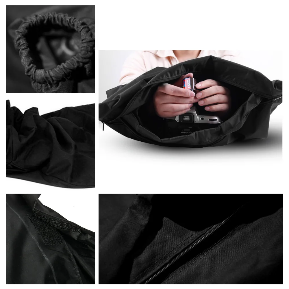 Anti-Static Darkroom Film Handling Bag 59x60cm 5 Anti-Static Darkroom Film Handling Bag 59x60cm - Image 5