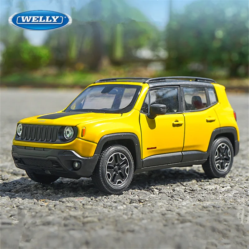 1:24 Jeep Renegade Trailhawk Diecast Model 3 1:24 Jeep Renegade Trailhawk Diecast Model - Image 3