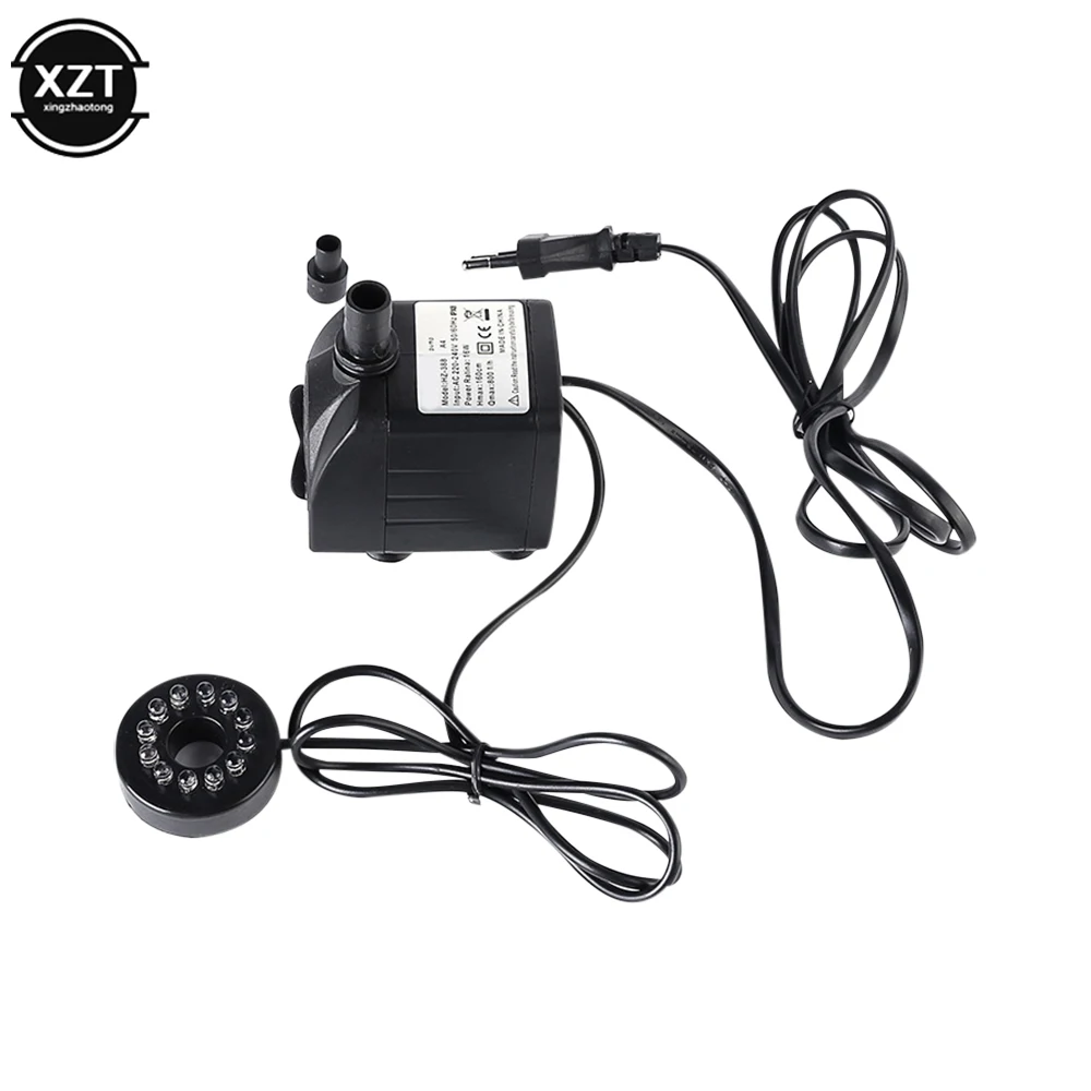 Black Submersible Water Pump with LED Light 7 Black Submersible Water Pump with LED Light - Image 7