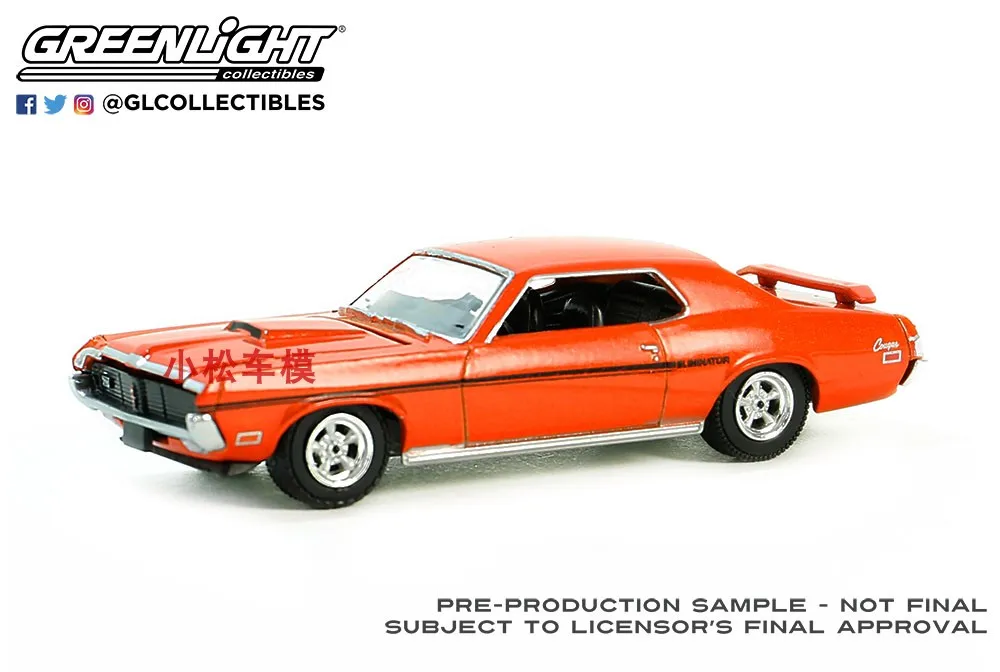 1969 Mercury Cougar Eliminator Diecast Model 4 1969 Mercury Cougar Eliminator Diecast Model - Image 4