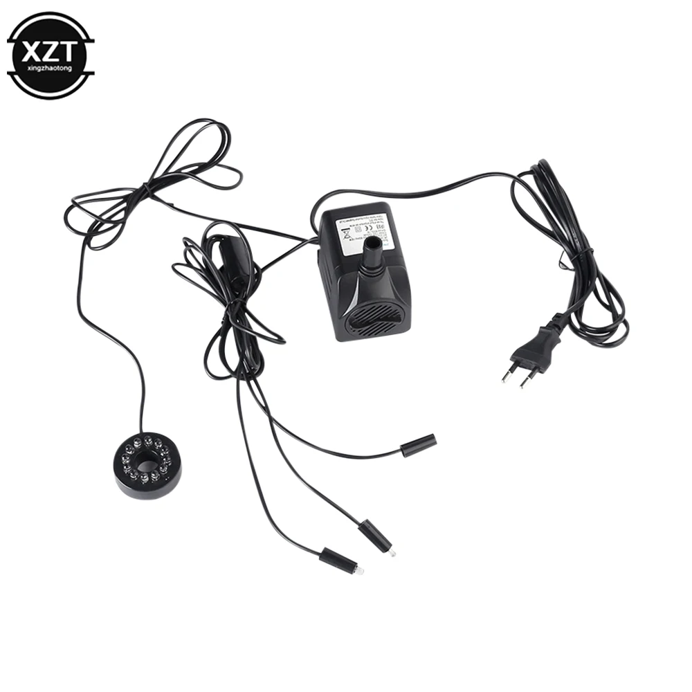 Black Submersible Water Pump with LED Light 2 Black Submersible Water Pump with LED Light - Image 2