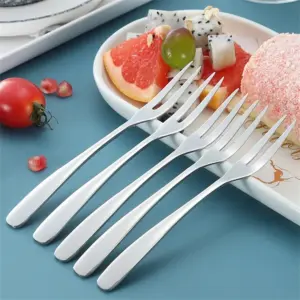 Stainless Steel 13cm Fruit Fork Set 9 Sc7d4176731634e70a70f1bffebd9e538z