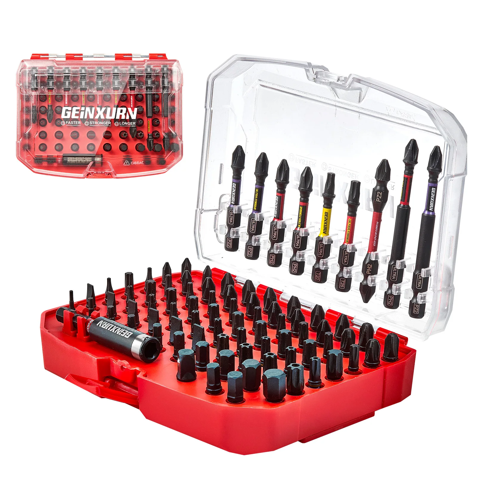 83-Piece Professional Driver Bit Set with Magnetic Tips 1 83-Piece Professional Driver Bit Set with Magnetic Tips