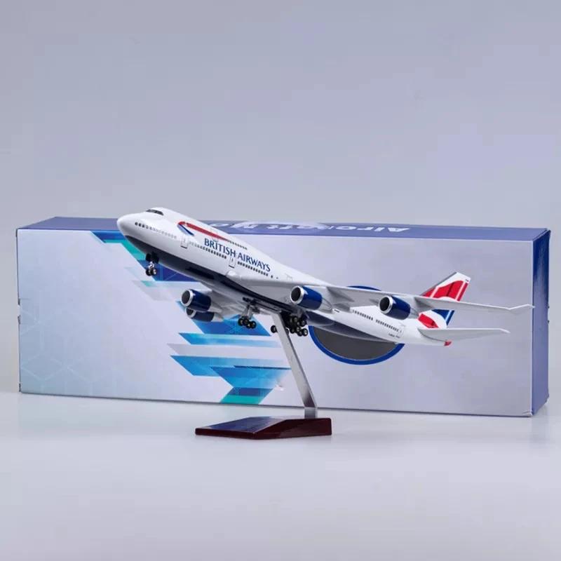 British Airways B747 Scale Model Aircraft 47cm 6 British Airways B747 Scale Model Aircraft 47cm - Image 6