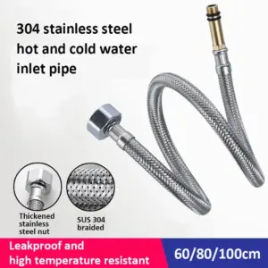 Stainless Steel Faucet Hose 60/80/100cm 11 Sc8325b738e93450582216240860ba259Q