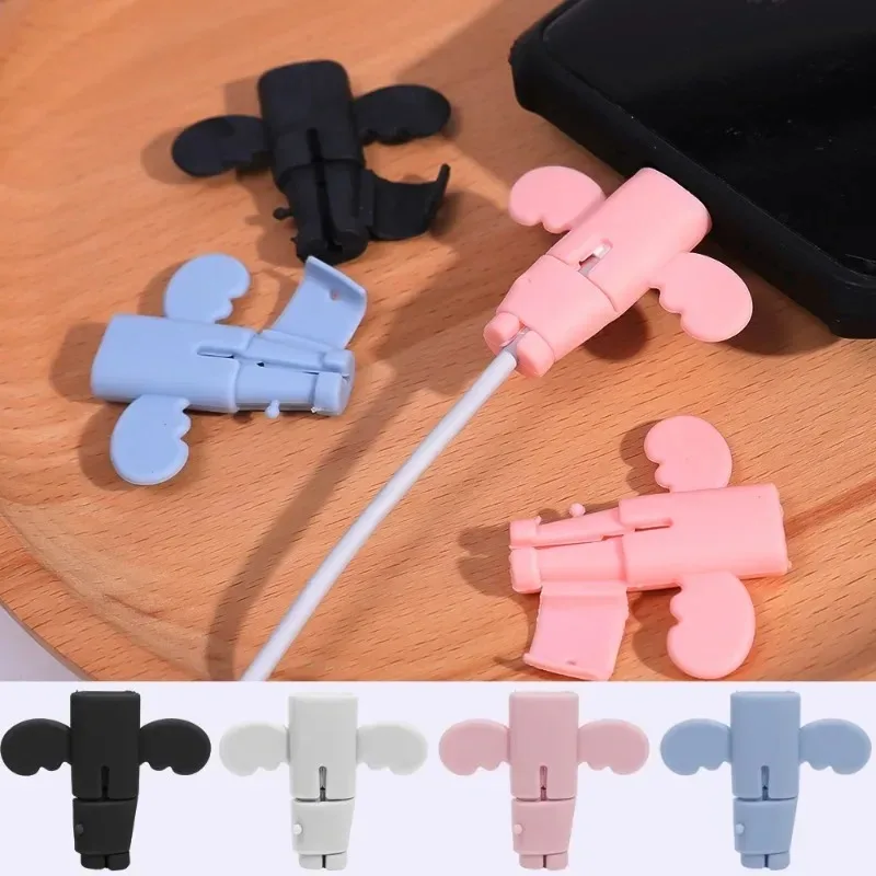 Cute Wing-Shaped Silicone Cable Protective Covers 2 Cute Wing-Shaped Silicone Cable Protective Covers - Image 2