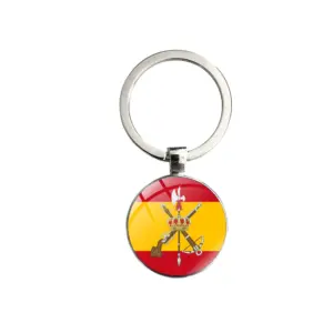 Spanish Legion Patriotic Keychain with Customization 17 Sc855f1b56b30438692e1d2d026e91340g