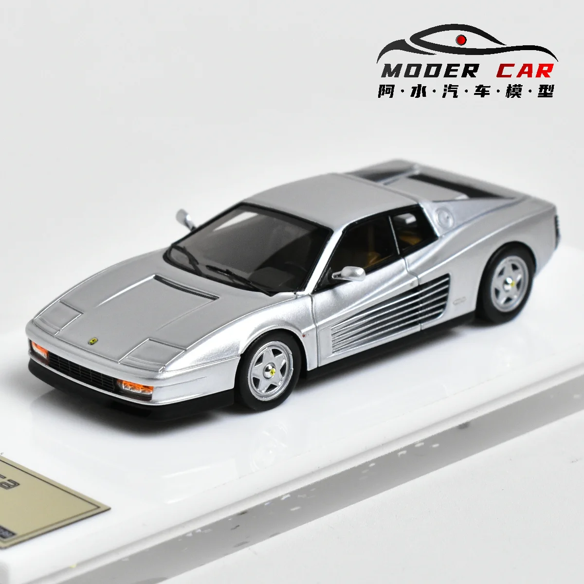Ferrari Testarossa 1:64 Resin Diecast Model Car 6 Ferrari Testarossa 1:64 Resin Diecast Model Car - Image 6