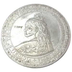 1887 UK Queen Victoria Coin Replica