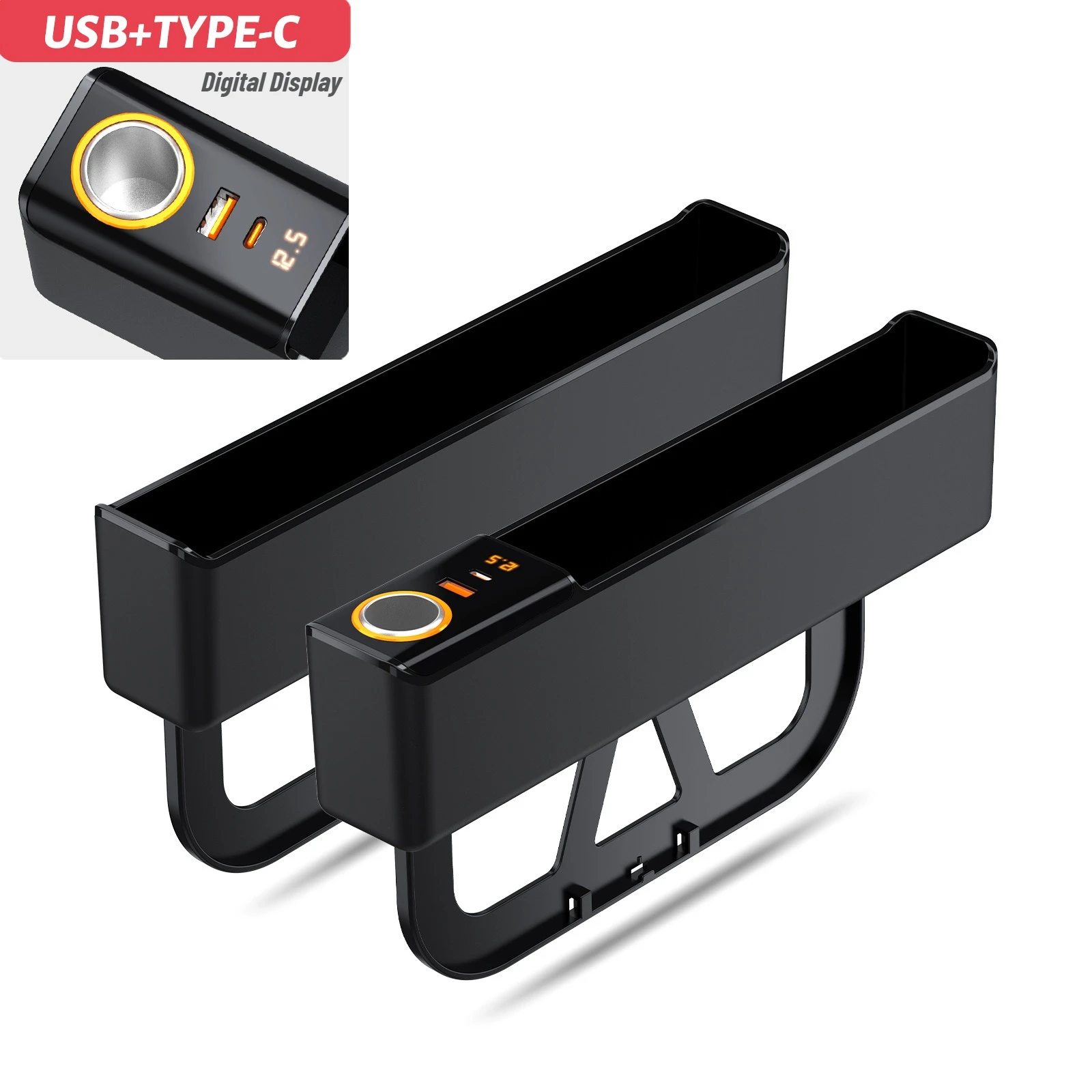 Car Seat Gap Organizer with USB-C & LED 8 Car Seat Gap Organizer with USB-C & LED - Image 8