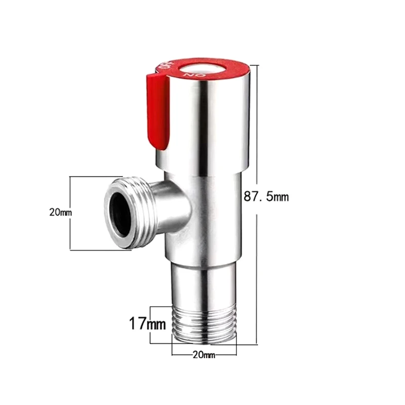 304 Stainless Steel Angle Valve for Plumbing 6 304 Stainless Steel Angle Valve for Plumbing - Image 6